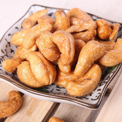 炭烧腰果越南箱装散货食品坚果炒货零食品500g批发图3