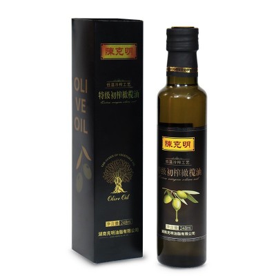陈克明食用油工厂oem代工贴牌248ml礼盒西班牙进口特级初榨橄榄油图5