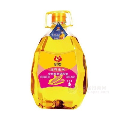 家泰钻石玉米食用植物调和油5L图4