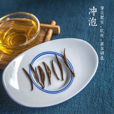 桐木关金骏眉武夷山红茶散茶单芽梅占金骏眉花香原味高山云 雾原料图4