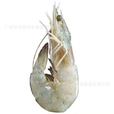 桂宏远生冻白虾 净重3斤*6盒/件 火锅麻辣海鲜速冻连头大虾图4