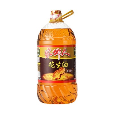 家乡人5升花生油浓香一级压榨食用批发花生粮油桶装食用油 大桶油图5