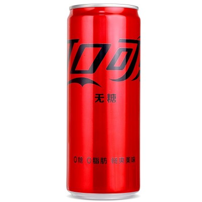 口可乐零度 无糖可乐汽水330ml*24罐 碳酸饮料正品新货图5