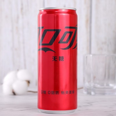 口可乐零度 无糖可乐汽水330ml*24罐 碳酸饮料正品新货