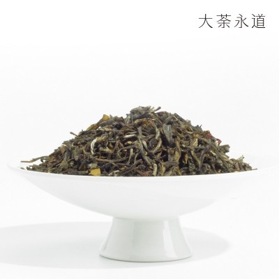 大荼永道茉香绿茶毛尖茶汤醇厚奶茶店专用茶叶商用茶茉香绿茶毛尖图3