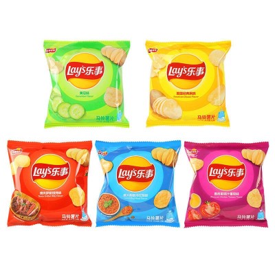 薯片小包装批发零食一箱12g黄瓜味办公室零食网红大礼包独立站图4