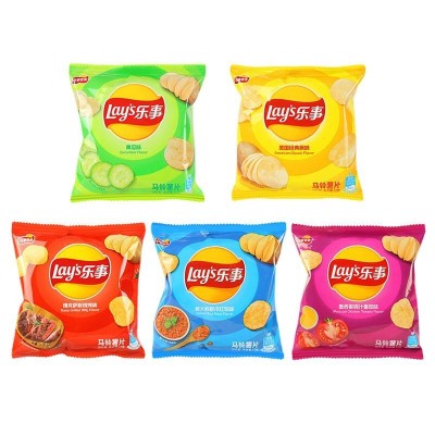 薯片小包装批发零食一箱12g黄瓜味办公室零食网红大礼包独立站图5