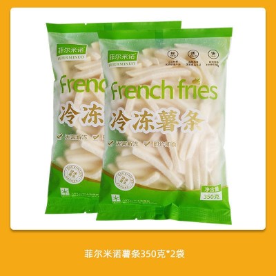 薯条半成品冷冻油炸小吃美式1/4细薯速冻商用批发大包装图5