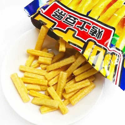 满可佳阿牛哥烤土豆条番茄味薯条23g80后怀旧膨化食品休闲小零食图4