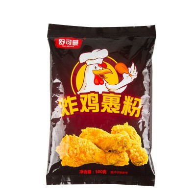 厂家批发舒可曼炸鸡裹粉500原装 黄色肯德基面包糠 烘焙原料图3