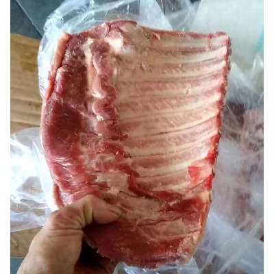 金锣肋排 冷冻猪肋排 多肉排骨 饭堂 茶楼点心排骨 20斤6块商用图3