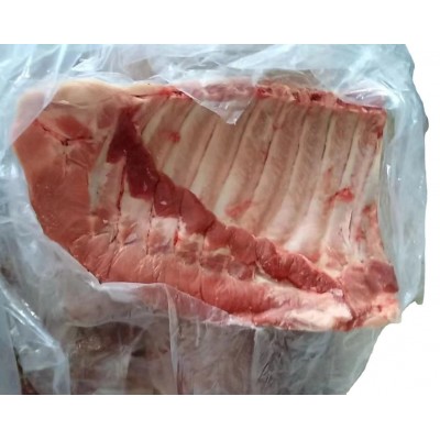 金锣肋排 冷冻猪肋排 多肉排骨 饭堂 茶楼点心排骨 20斤6块商用图5