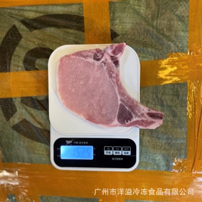 原切猪扒 冷冻带骨猪排 T骨猪扒猪大排黑椒猪排 餐饮简餐商超食材图3