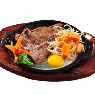 原切猪扒 冷冻带骨猪排 T骨猪扒猪大排黑椒猪排 餐饮简餐商超食材图4
