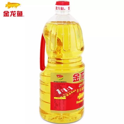 金龙鱼1.8L黄金比例食用植物调和油1:1:1调和油赠品礼品小油图3