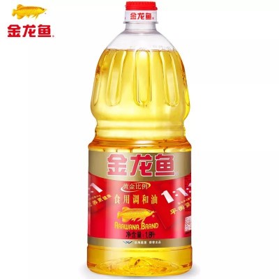 金龙鱼1.8L黄金比例食用植物调和油1:1:1调和油赠品礼品小油图4