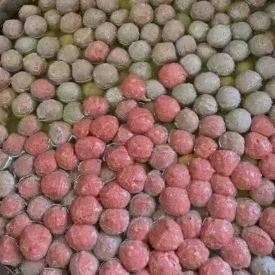 潮汕牛肉丸火锅食材麻辣烫关东煮商用食材速冻牛肉丸厂家批发500g图5