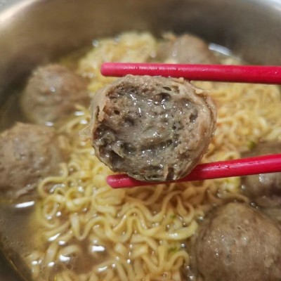 潮汕牛肉丸火锅食材麻辣烫关东煮商用食材速冻牛肉丸厂家批发500g图4