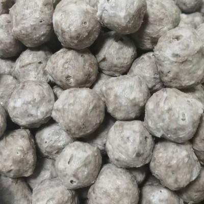 现货批发潮汕正宗牛筋丸火锅店麻辣烫烧烤店便利店商用速冻牛筋丸图3
