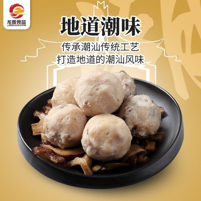 龙晖食品潮汕香菇贡丸猪肉丸子火锅麻辣烫烧烤小店商用批发500g图4