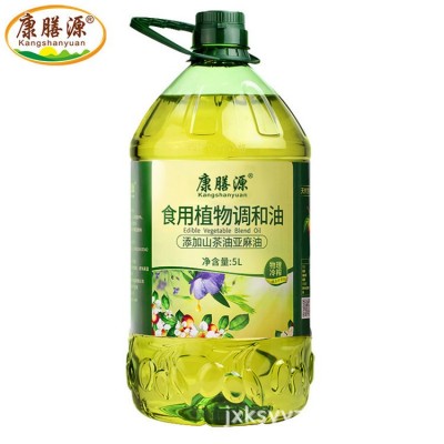 康膳源 山茶亚麻籽食用植物调和油 5L图2