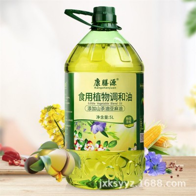 康膳源 山茶亚麻籽食用植物调和油 5L图4