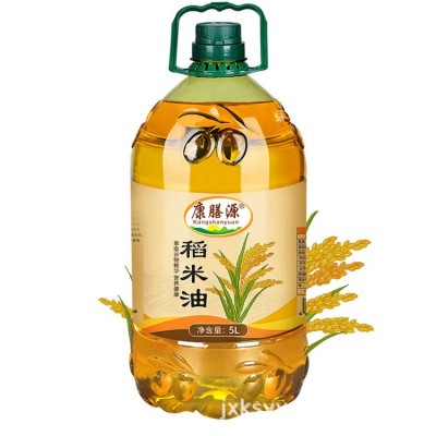 厂家直营 康膳源稻米油 含谷维素精制米糠油家庭健康食用油5升图3