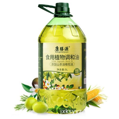 厂家直营 康膳源山茶橄榄食用油5升 橄榄油食用植物调和油色拉油图4