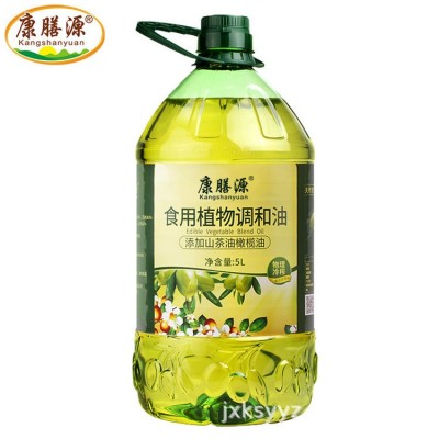 厂家直营 康膳源纯亚麻籽油5升冷榨胡麻油 食用油大桶家用装图5
