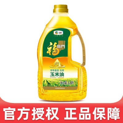 中粮福临门非转基因黄金产地玉米油1.8L瓶装家用食用油蛋糕烘培图2