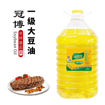 冠博一级大豆食用油 20L/件桶装 家用商用餐饮煎炸烘焙色拉油批发图3
