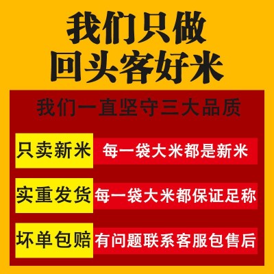 源头厂家礼品大米5kg煲仔饭新米丝苗米籼米长粒香米大米10斤批发图3