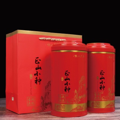 正山小种红茶批发福建高山茶叶正山小种礼盒装新茶蜜香红茶铁罐装图4