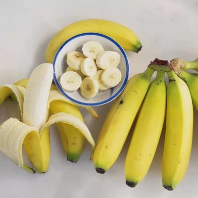 包邮广西/漳州天宝香蕉5/10斤新鲜现割发货水果青黄皮香蕉代发图3