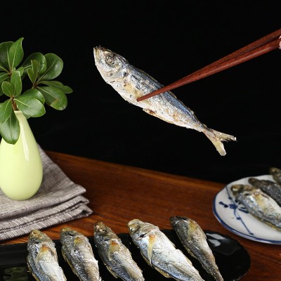 福建东山巴浪鱼干500g 原味淡干海产干货带头黄尾小鱼干 一件代发图2