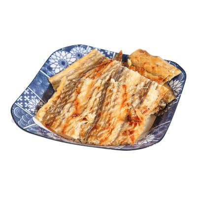 炭烤鳗鱼片孕妇儿童零食鳗鱼干海鲜即食小吃网红烤鱼片批发图4