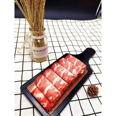 烤肉涮火锅肥牛卷原切牛肉卷商用整块整条批发牛肉砖肥牛一号皓园图3