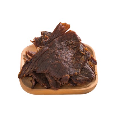 牛八食品 温州特产原味风干牛肉片 150克礼盒批发手撕湖岭牛肉干图5