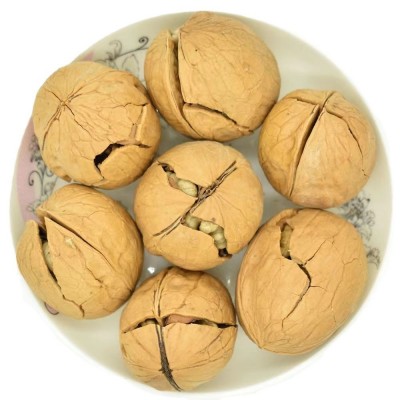 熟核桃大量批发代发500g 多口味草本五香原味奶香手剥纸皮熟核桃图5