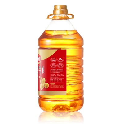 公司中秋年货福利 厂家直供 山东喜燕浓香花生油批发食用油5l图2
