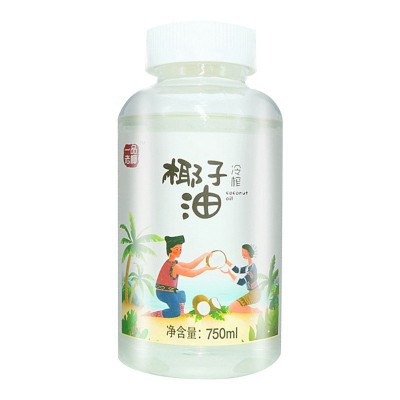 椰泽坊冷榨椰子油750ml 海南椰子油厂家直销食用油厂家批发图5