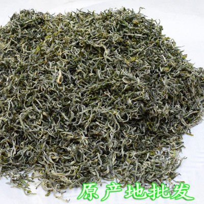 云南滇绿茶银丝普洱绿茶烘青原产地批发云抗10号滇青2023年春茶图2
