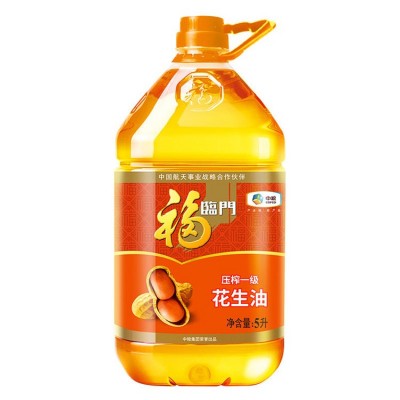 批发零售 中粮福临门浓香花生油5L 浓香压榨大豆油批发图4