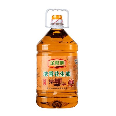 源头厂家 山东直销 压榨一家浓香花生油 批发图5