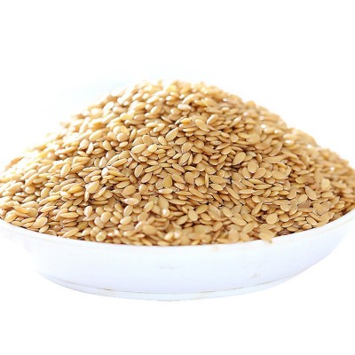 生亚麻籽黄金色内蒙古产地工厂批发胡麻子五谷杂粮烘焙原料食用子图5