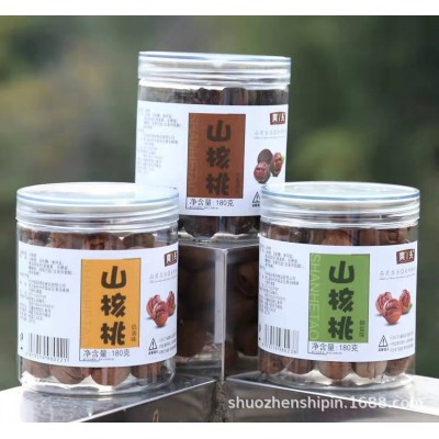 坚果干2022新货临安特产易好好剥手剥山核桃180克/罐装厂家批发图2