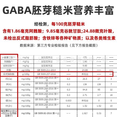 GABA糙米代餐 富含氨基丁酸 高发芽率留胚率 自有专利加工方法图4