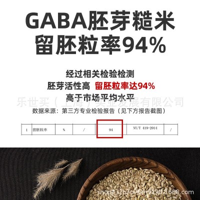 工厂批发 GABA糙米 技术专利 含γ氨基丁酸 膳食纤维代餐 500g图3