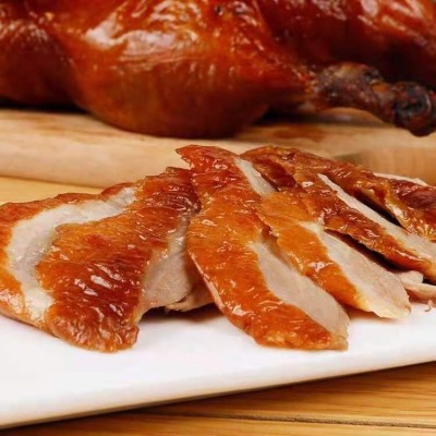 北京风味烤鸭整只果木烤脆皮烤鸭真空包装鸭卤熟食下酒菜厂家批发图2