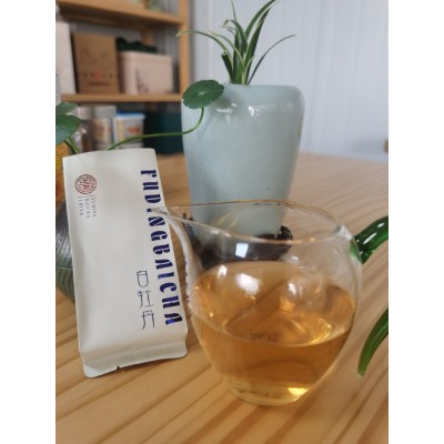 福鼎老白茶花香日晒白牡丹2017年干仓泡袋装企业送礼直播可定制图2